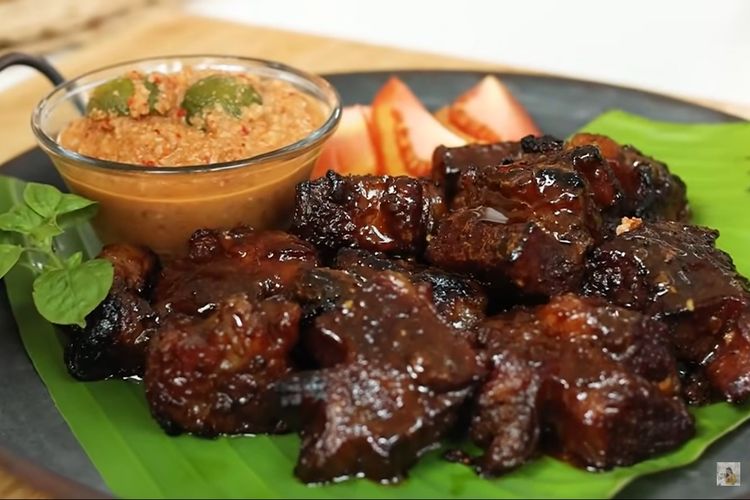 Iga Bakar Kecap Pedas